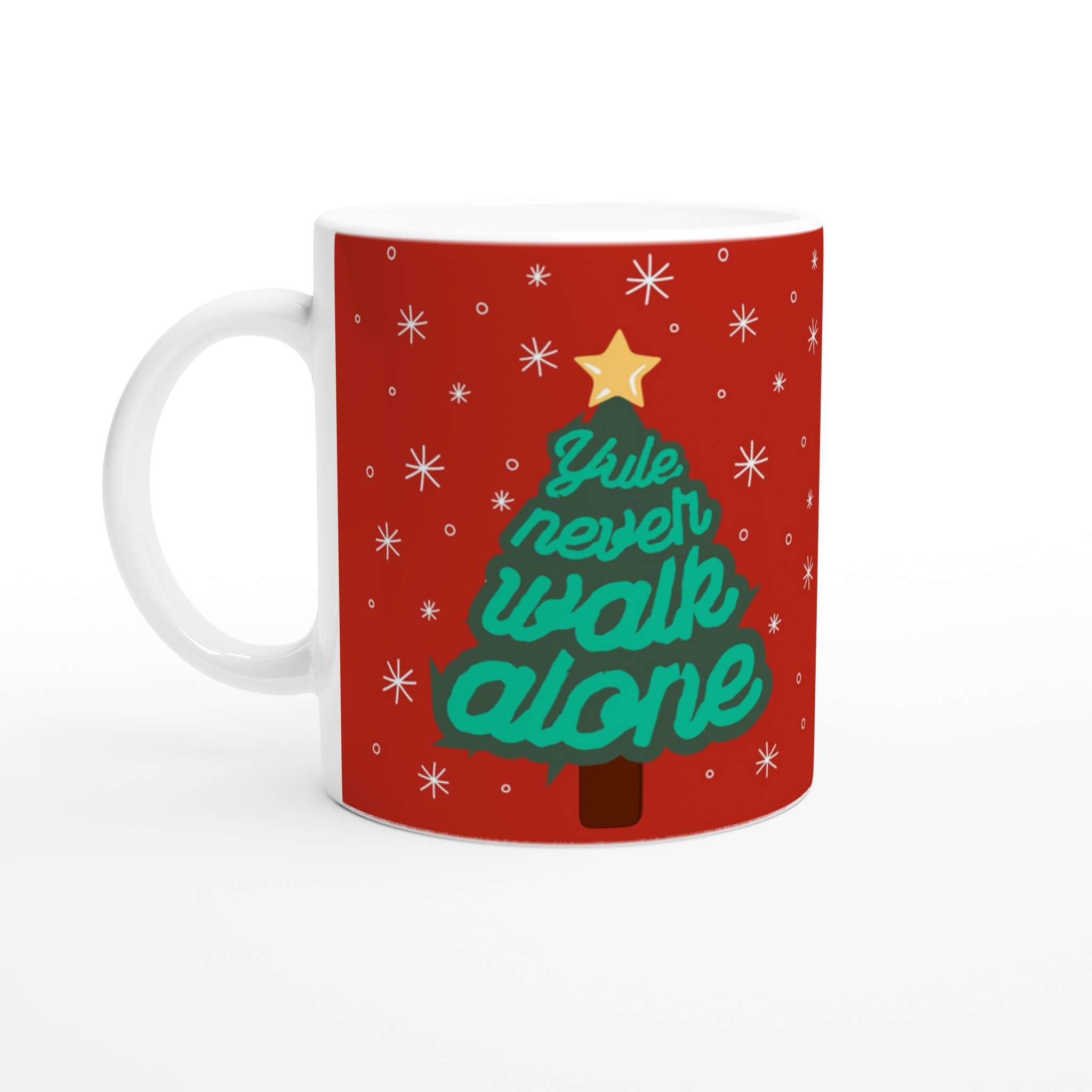 Yule Never Walk Alone - Liverpool Christmas Mug