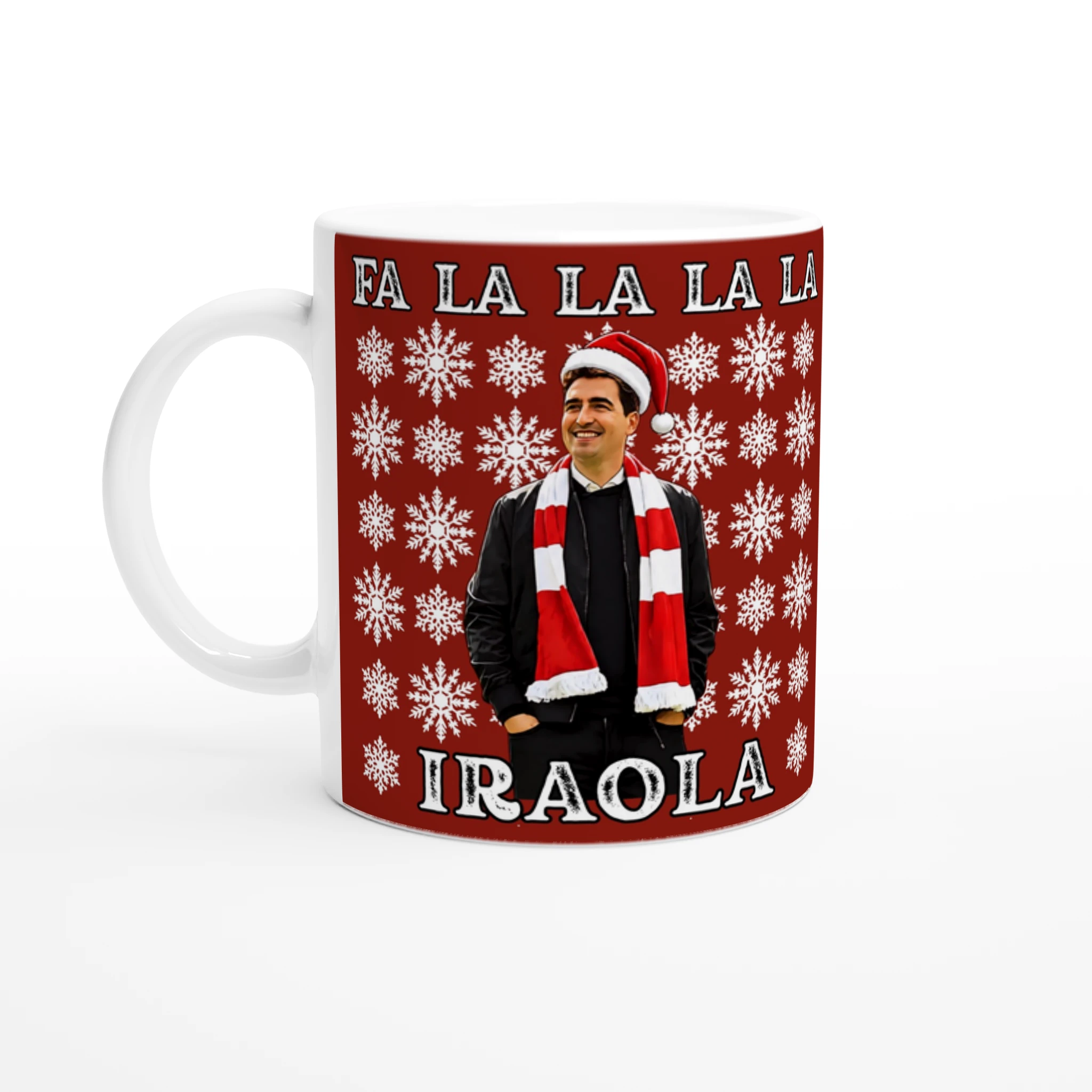 Fa La La La La Iraola - Andoni Iraola Christmas Mug
