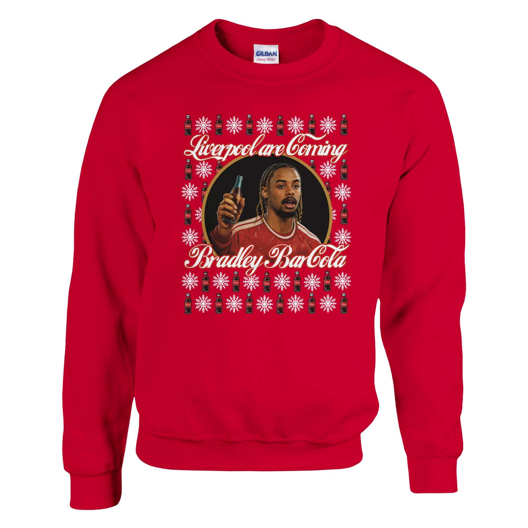 Bradley Barcola Liverpool Christmas Jumper